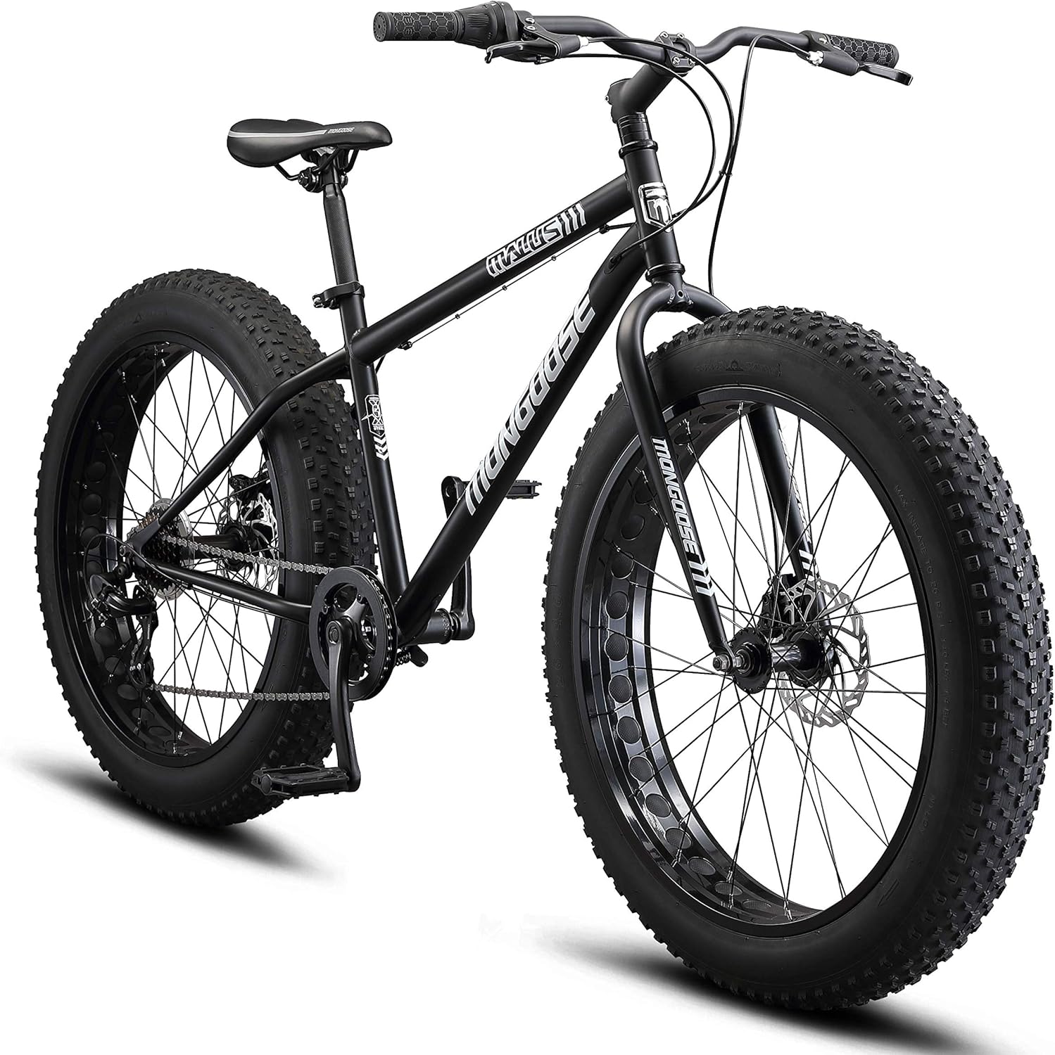 🔥 Just $189 + 🔥FREE $34 Pro Helmet –All-Terrain Fat Tire Mountain Bike – 26” Wheels, 7-Speed Shimano, Disc Brakes